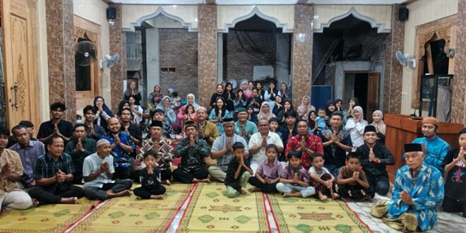 Masjid MDT Al Karim Jadi Lokasi Syawalan dan Halal Bihalal Warga RT 01 Pondok Wetan