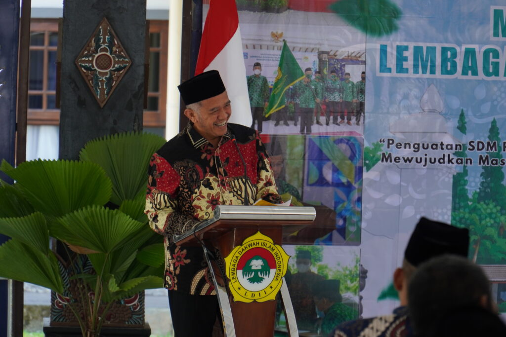 Wakil Ketua Komisi 8 DPR RI, Singgih Januratmoko memberikan Sambutan pada Pelaksanaan Musda VIII LDII Kabupaten Sleman yang digelar pada Sabtu (17/10/2026)