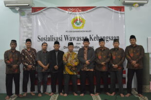 Sosialisasi Wawasan Kebangsaan oleh Panewu Mlati pada Pengajian Akhir Tahun (PAT) 2022 PC LDII Mlati (Sabtu, 31/12/2022)